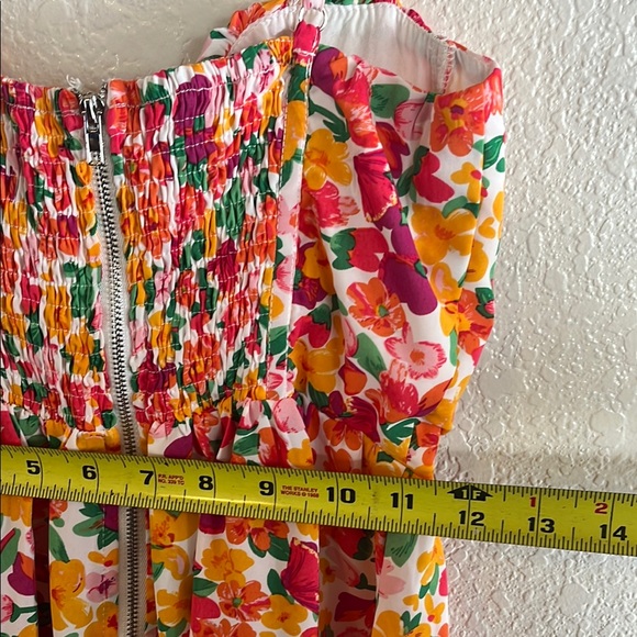 Hello Molly Floral Multicolor Romper - Picture 8 of 15